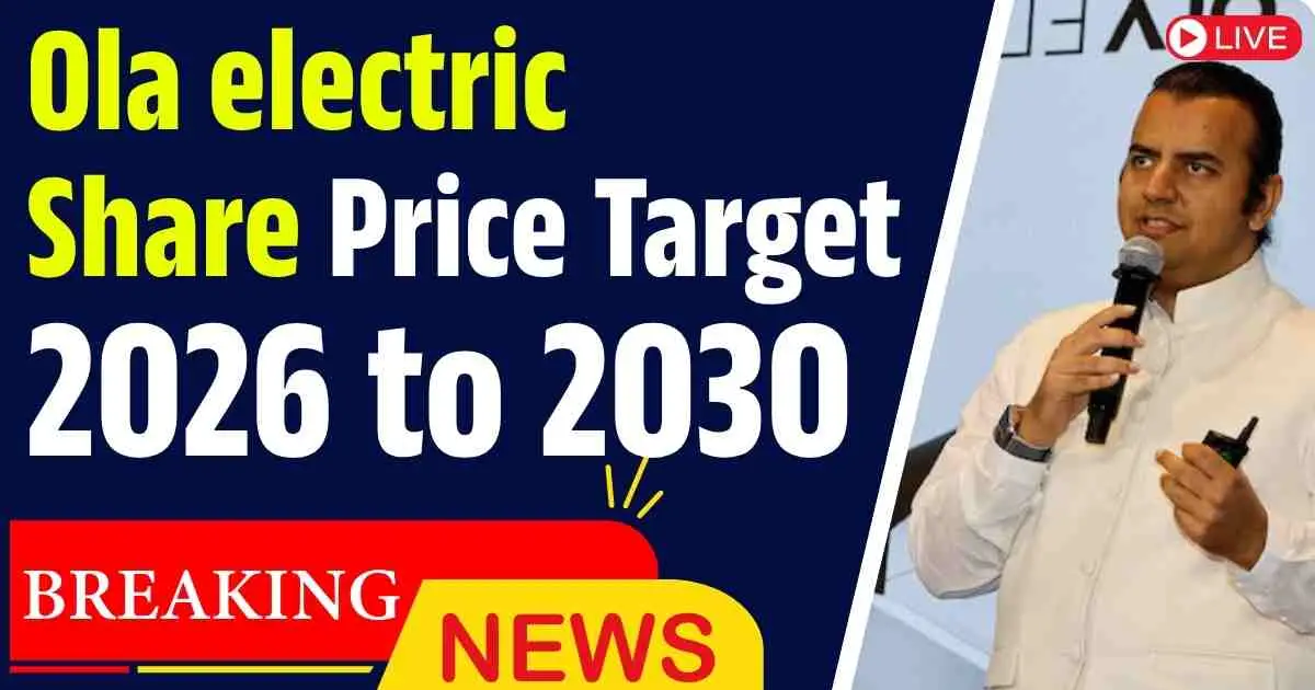 Ola electric Share Price Target 2026, 2027, 2028, 2029, 2030
